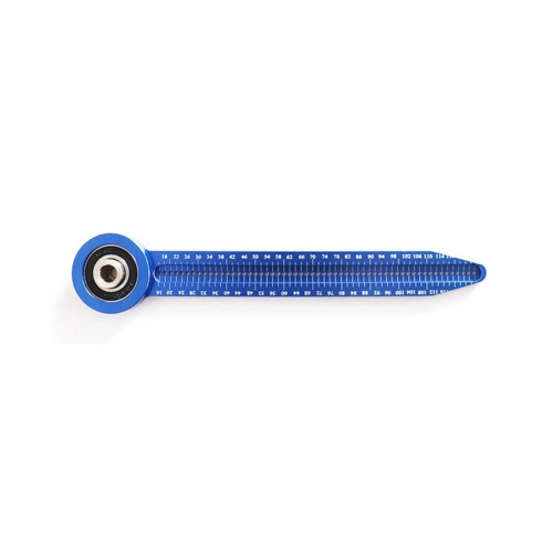 Blue Adjustable Drawing Compass Portable Industrial Design Decoration Hole Ruler DIY