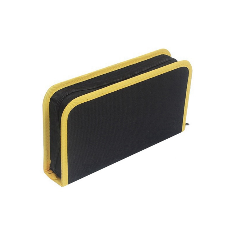Multifunctional Oxford Canvas Tool Kit Electrician Hardware Maintenance Thickened Multimeter Bag M Number 4852649003326