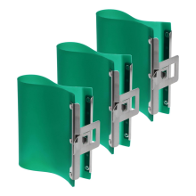 3Pcs Silicone Mug Clamp 15 OZ 3D Sublimation Cup Wrap Fixture for Printing Heat Transfer Machine, Green