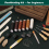 Bone Folders Kit, Folders, Makers,Bookbinding for Bookbinding Making Paper Crafts Quilting Leathercraft C 7