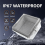 Outdoor Electrical Box Weatherproof Junction Plastic Waterproof Project Enclosure for Electronics WiFi Network 7