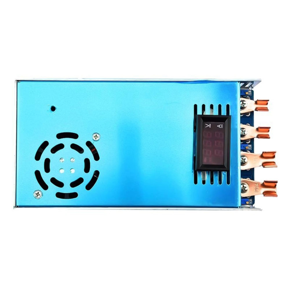 Voltage Boost Converter,2000W Power Supply Module Converter 12-60V To15-80V Dc-Dc Regulator With Voltmeter 4852649017514