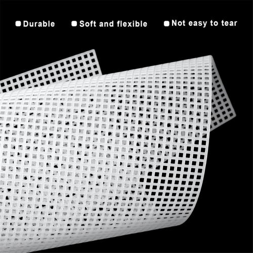 20 Sheets Plastic Canvas, 13x10.2Inch 7CT Transparent Mesh Canvas for Embroidery 2
