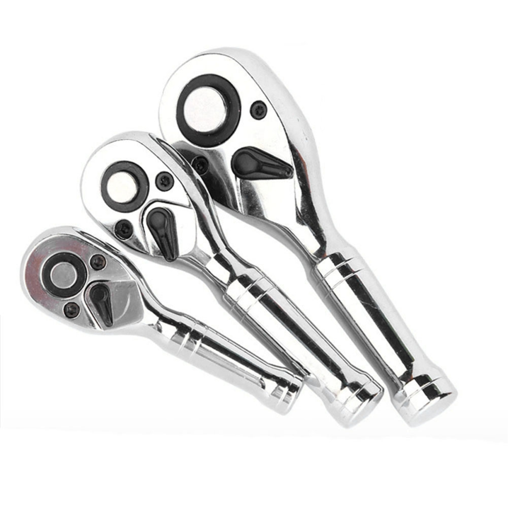 1/4In 3/8In 1/2In Mini Ratchet Wrench 72 Teeth Spanner Portable Torque Wrenches Quick Socket Hand Tools 4852649020965