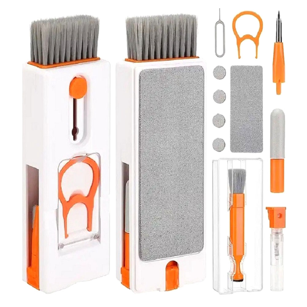 11 In 1 Electronic Cleaner Kit Portable Cleaning For Keyboard, With Pen Brush Keyboard/Bluetooth Earphones 4852649022358