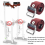 1 Pair Stilts Leg Band Straps Adjustable Comfort Loop Replacement Accessory Kit 8