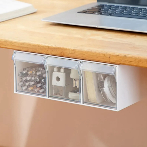 Desk Storage Box Drawer Student Data Line Stationery Office Supplies Short 2
