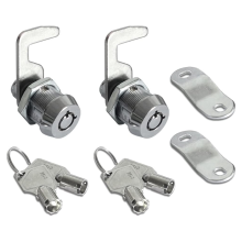 Drawer and Cabinet Lock, Tubular Cam Replacement Lock Hook with Key for Storage Door Security File