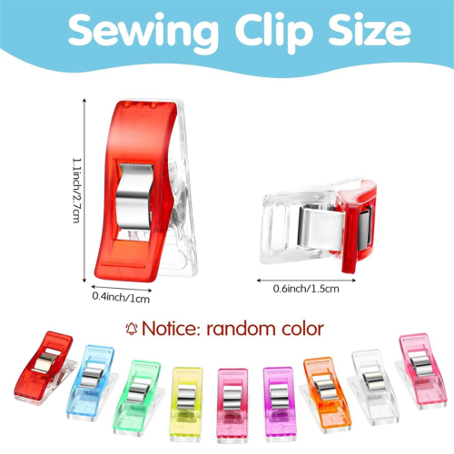 400 Pcs Sewing Clips Quilting Multipurpose Plastic for Assorted Colors 2