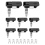 Compression Latch Flush Sealed Lever Trigger, 8 Pack Latches with Keys Adjustable Lift and Turn, Keyed Alike 8