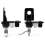 Compression Latch Flush Sealed Lever Trigger, 8 Pack Latches with Keys Adjustable Lift and Turn, Keyed Alike 4