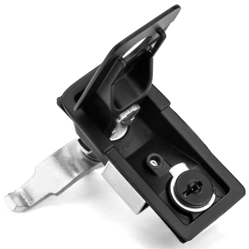 Compression Latch Flush Sealed Lever Trigger, 8 Pack Latches with Keys Adjustable Lift and Turn, Keyed Alike 2