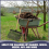 Manure Fork Replacement Head, Pitchfork Horse Rake, for Picking Up Manure, Stable Waste Removal,Black,2Pcs 4