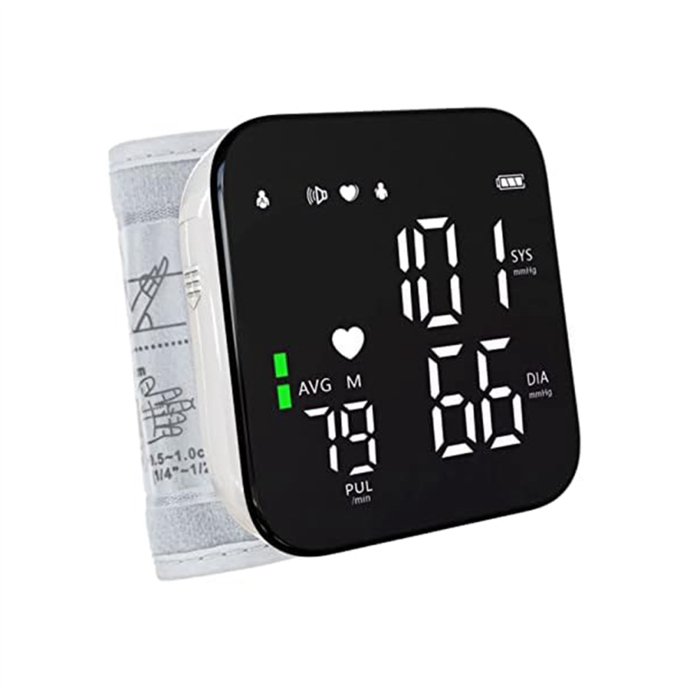 Saudism Wrist Blood Pressure Monitor, Cuff, Voice Broadcast Machine
