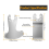 Oscillating Multi Tool Blades 6 Pack Diamond Multitool Kit for Grout Removal 6
