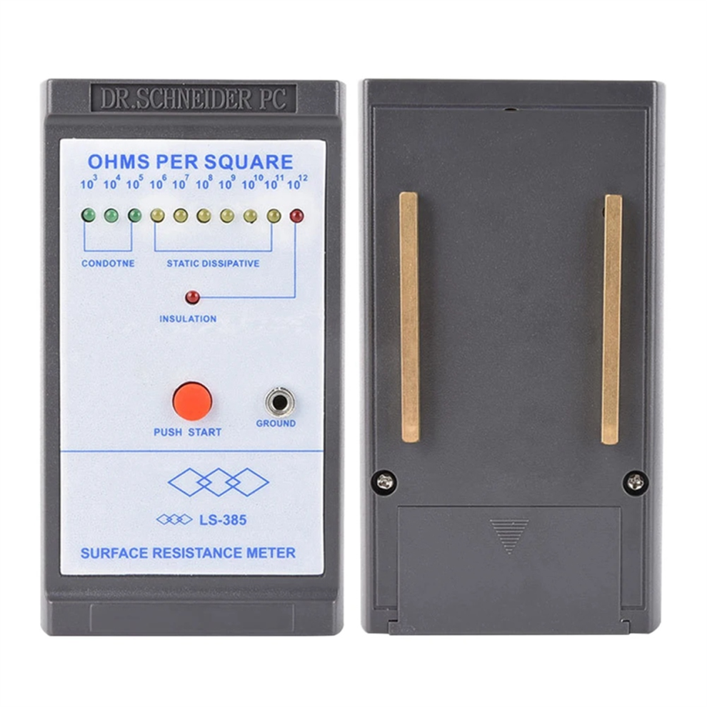 385 Led Display Resistance Tester Anti-Static Testing Induction Ohm Meters Test With Indicator 4852649041717