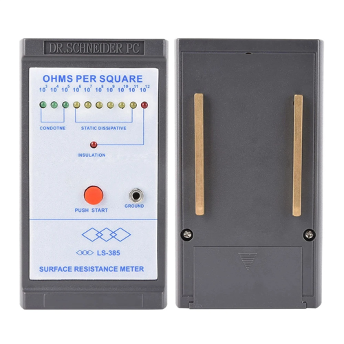 -385 LED Display Resistance Tester Anti-Static Testing Induction Ohm Meters Test with Indicator 1
