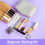 49 Pcs Hand Bookbinding Tools Kits for Beginners Binding Supplies Steel Ruler DIY Crafts 7