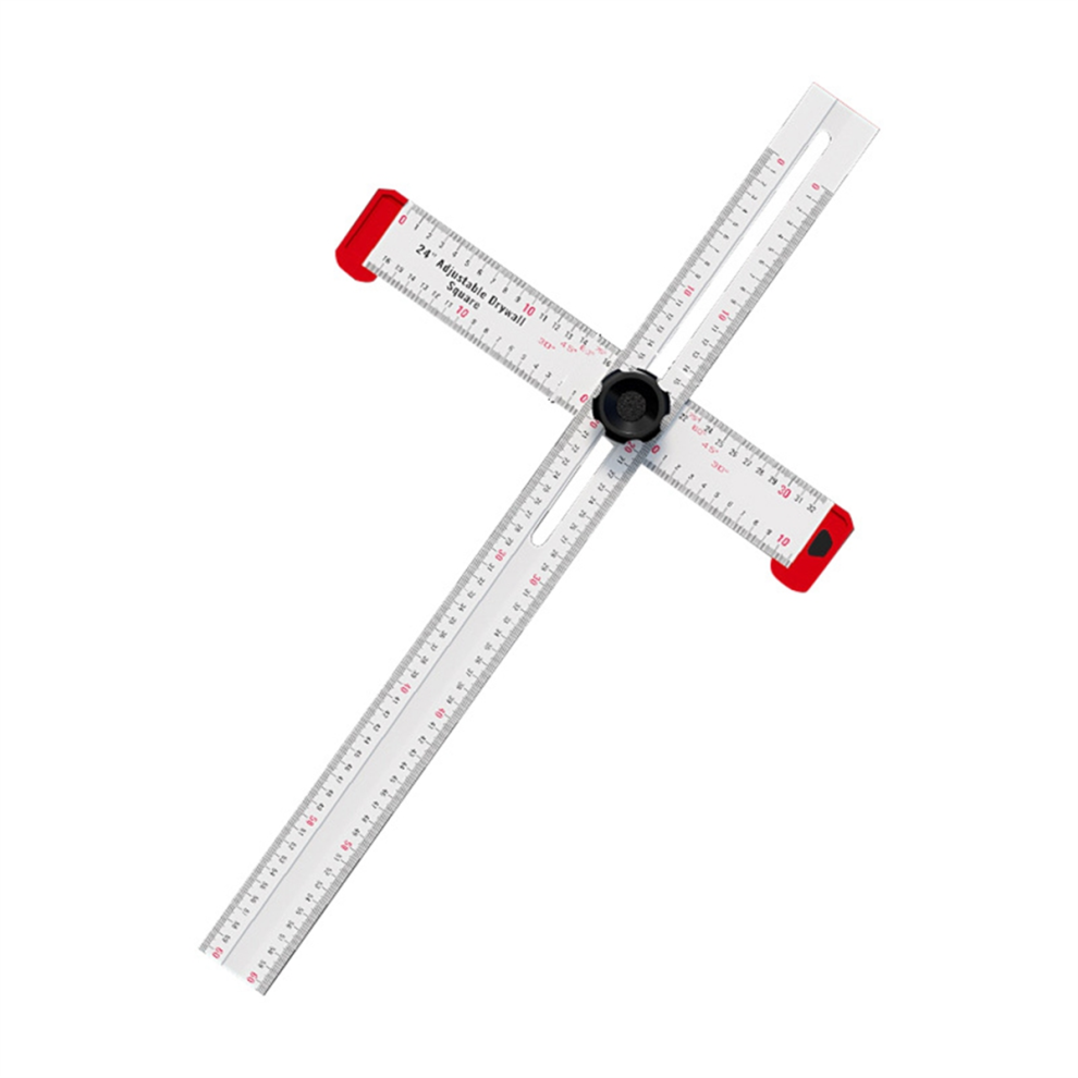 Scribe Drawing High Precision Angle Drilling Positioning Ruler Combination -Shaped Woodworking Tools 4852649039868