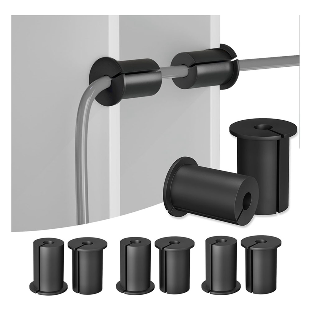 Cable Routing Kit, Wall Grommet For 1Inch Hole, Feed Through Bushings, Bushing Ethernet Cable(8 Pcs) 4852649046613