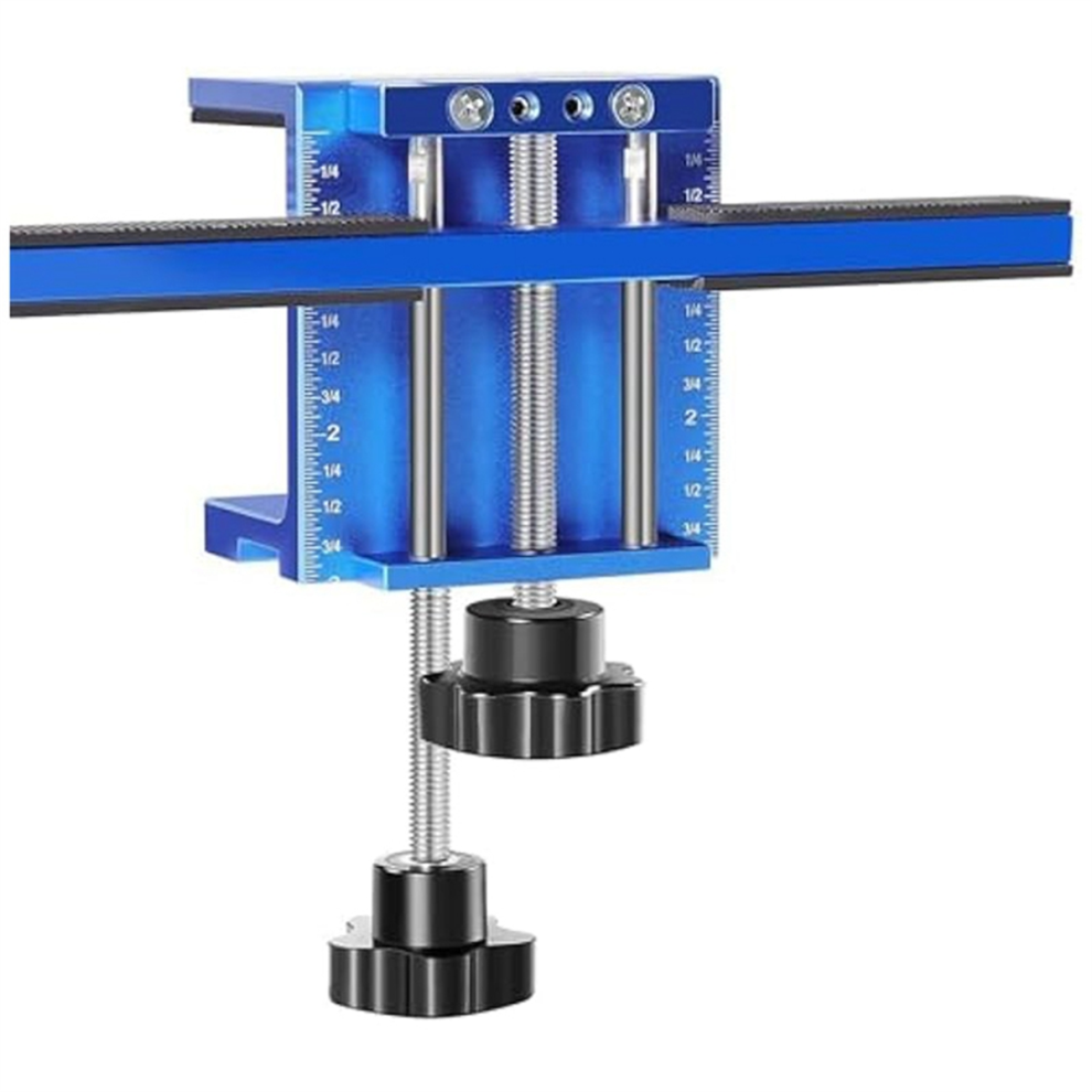 Cabinet Door Mounting Jig Hinge Hardware Tool Support Arm Clamp Easy Installation 4852649046651
