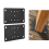 Heavy Duty Patio Column Base Plate Fence Fixer Bracket Deck Anchor Connector 4