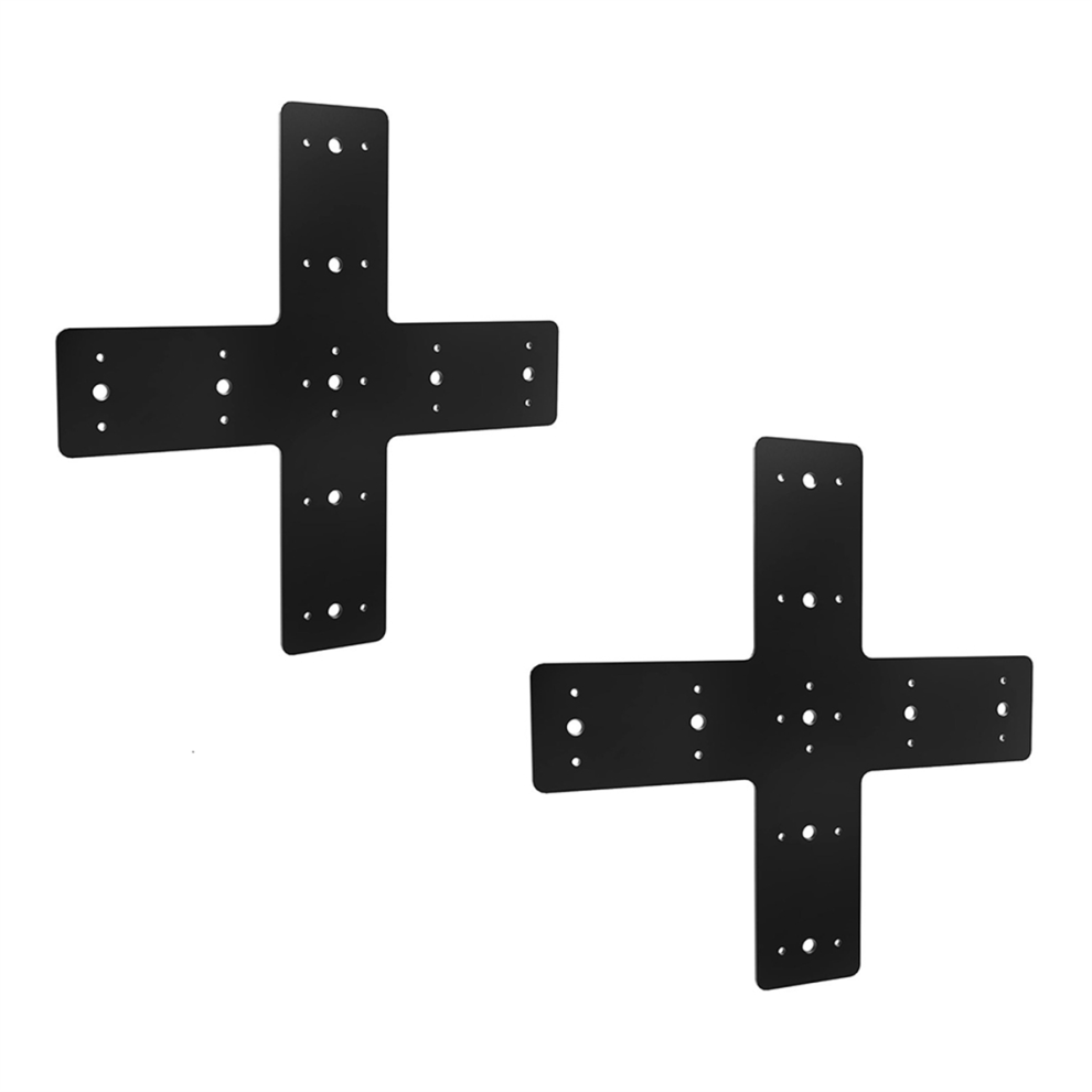 2PCS Mending Plate, Heavy Duty Coated Reinforcement Plate for Framing Pergolas, X-Truss Connections-image-OPC-PJ8GDPV-NEW