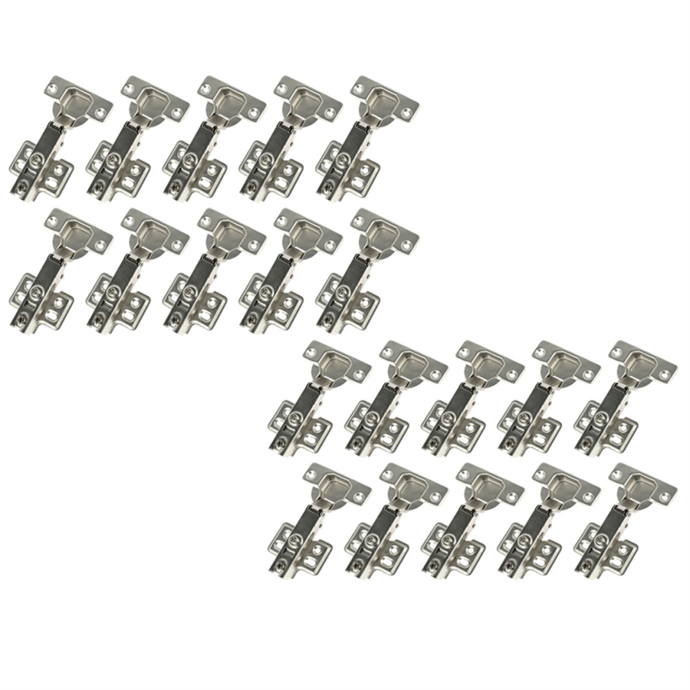 20Pcs Hinges Hydraulic Cabinet Door Hinge Damper Buffer Soft Quiet Closing For All Kitchen Cupboard Furniture 4852649043025