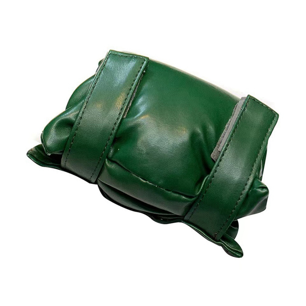 Saudism Insulated Outside Tap Cover Winter Frost Protector Outdoor Weather Jacket Garden Faucet Leather Green