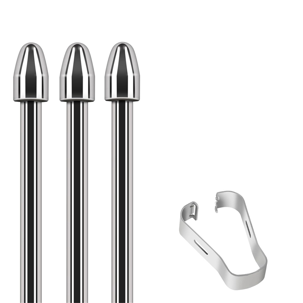 Replacement Marker Stylus Pen Tips For 2 Tablet- Titanium Alloy Metal Tip/Nibs (3 Pcs) 4852649050061