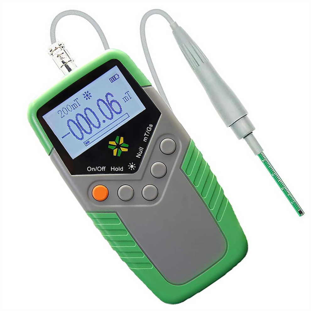 Handheld Digital Tester Digital, High Precision Gaussmeter With Probe 0-2400Mt, Magnetic Field Meters 4852649049461