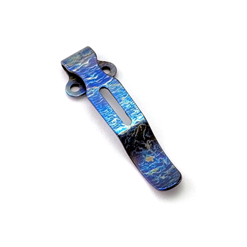 Knife Deep Carry Titanium Pocket Clip for Griptillian Bugout 535 940 Mini-Grip Commander