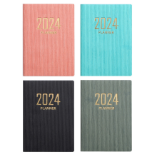 4Pcs 2024 Appointment Book & Planner - Jan. Dec. 2024, Daily Hourly 2024,Premium Paper
