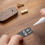 1PCS Solid Wood Small Price Display Card Cake Product Tag Simple Handwritten Label 6