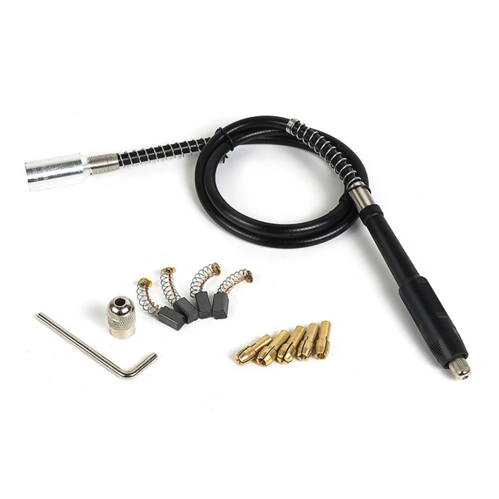M19x2 Flexible Shaft For Engraver Accessories Rotary Tools Drill With Chuck Mini 4852649059705