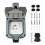Outdoor Socket Waterproof 1-Way IP66 with Switch Indicator Light and Hinged Lid Lockable EU Plug 1
