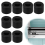 8Pcs Rubber Roller Replacement Compatible Mat Guide for CricutRepair Accessories,Long-Lasting 2