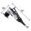 Mini Chamfering Machine, Pneumatic Beveling Machine for Inner Hole Deburring Linear,1/4 Inch Intake Connection,Set A 6