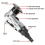Mini Chamfering Machine, Pneumatic Beveling Machine for Inner Hole Deburring Linear,1/4 Inch Intake Connection,Set A 7