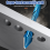 10Pcs High Hardness Eccentric Drill Precision Drilling 6mm Glass Tile Ceramic Punching Rock Slab Triangle Bit 5