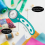 45mm Rotary Cutter for Fabric with 8Pcs Blades, Rolling Crochet Edge Skip Blade Perforating 3