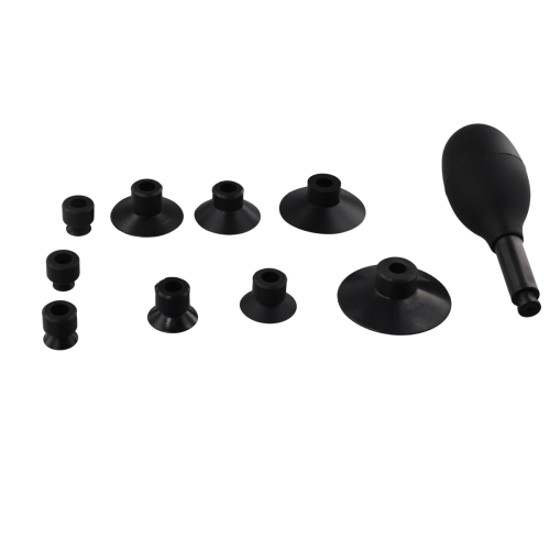 Lens Sucker Kit Eight in One with 9 Interchangeable Suction Cups Strong Manual Vacuum Pen Puller