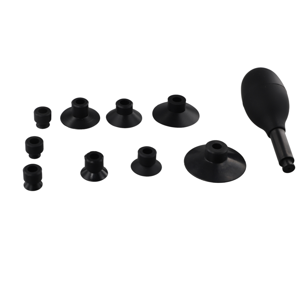 Saudism Lens Sucker Kit Eight In One With 9 Interchangeable Suction Cups Strong Manual Vacuum Pen Puller