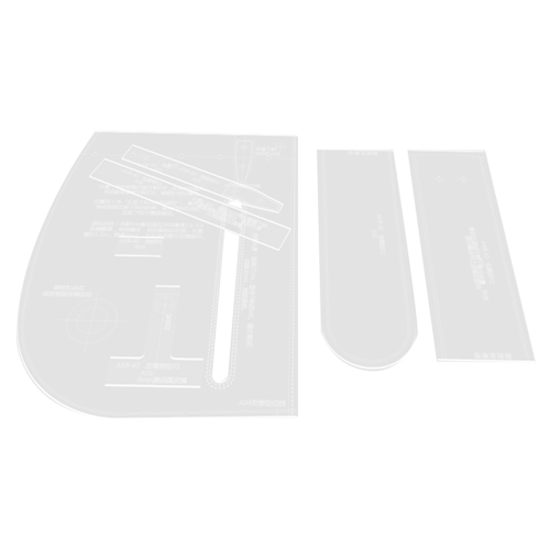 Sling Bag Acrylic Template,Leather Pattern Leather Templates for Capacity Crossbody Backpack,-42 1