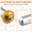 Fine Debossing Tip and QuickSwap Housing, with Rolling Ball,for Cutting Machine 8