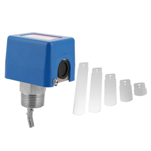 -25 1Inch/DN25 Flow Switch, Liquid Water Paddle Control Switch SPDT Contact 6-380V 1