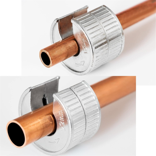 2pcs Pipe Cutter 15mm and 22mm Set Copper Tube with 2 Replacement Cutting Wheels 2