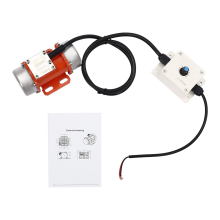 60W DC24V Electric Vibration Motor with Speed Controller Brushless High-Speed Alloy Concrete Vibrator 4000rpm