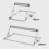 Foldable Stainless Steel Stand Adjustable Cutting Machine Material Support Frame for Workbench Lift,A 4