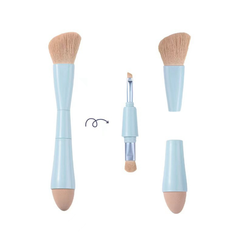Makeup Brush, Glam Blend, Eyeshadow Brush Set, Foundation Beauty Tool Multifunctional Portable Pen(Blue) 2